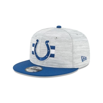 Indianapolis Colts Gorra | New Era Official NFL Training 9fifty Snapback Cap Mexico - Azules